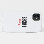Coques Case-Mate iPhone histoire secrète (Dos (Horizontal))
