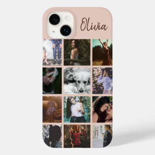 Coque Pour iPhone 14 Plus Histoires personnalisées Souvenirs Photo Collage e