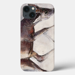 Etui iPhone Case-Mate Hiver 2000 de mâle d'oeufs de poisson