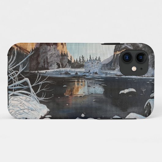 Coques Case-Mate iPhone Hiver à Yosemite, par Gary Poling (Dos (Horizontal))