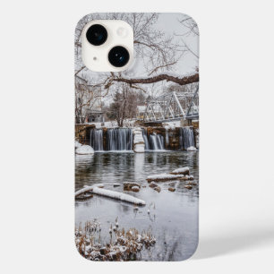 Coque Pour iPhone 14 Hiver Au Barrage De Finley
