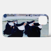 Coques Case-Mate iPhone Hiver au couvent (Verso (horizontal))