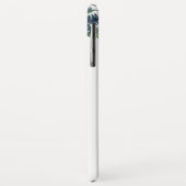 Coques Case-Mate iPhone Hiver Burgundy Peony Rose Floral Pine Bouquet (Dos/Gauche)