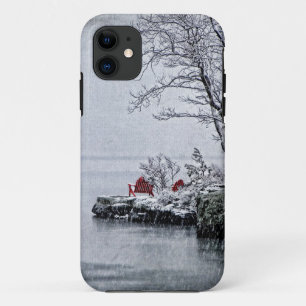 Coque iPhone 11 hiver Coque-Sourcilleux d'iPhone
