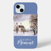 Coques Case-Mate iPhone Hiver en Nouvelle-Angleterre aquarelle peinture (Verso)