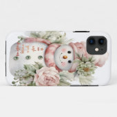 Coques Case-Mate iPhone Hiver fleuri (Dos (Horizontal))