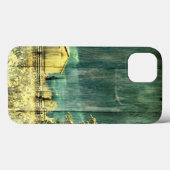 Coques Case-Mate iPhone hiver rustique à feuillage persistant vieux cabine (Verso (horizontal))