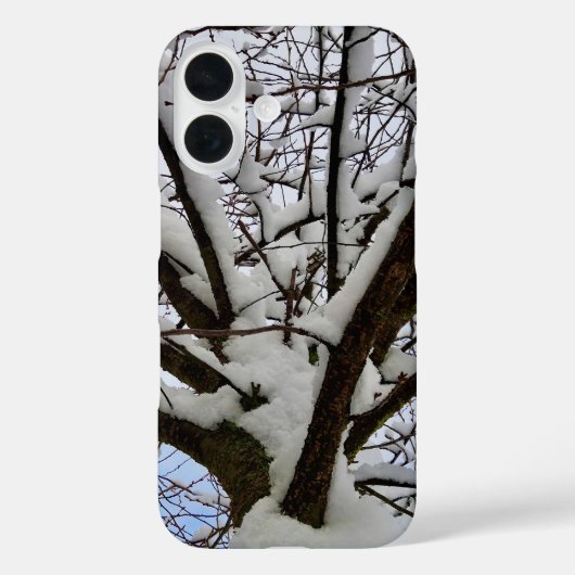 Coques Case-Mate iPhone Hiver Snowtree Photo de la Couronne - (Verso)