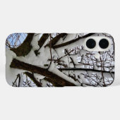 Coques Case-Mate iPhone Hiver Snowtree Photo de la Couronne - (Verso (horizontal))