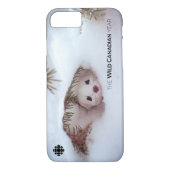 Coques Case-Mate iPhone Hiver - Weasel à queue courte (Dos)