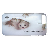 Coques Case-Mate iPhone Hiver - Weasel à queue courte (Dos (Horizontal))