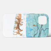 Coques Case-Mate iPhone Hiverner de chevreuil (Verso (horizontal))