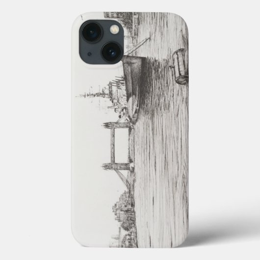 Coques Case-Mate iPhone HMS Belfast sur la Tamise Londres.2006 (Verso)