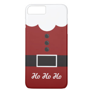 Coque iPhone 7 Plus Ho Ho Ho cas plus de l'iPhone 7 de Noël de costume