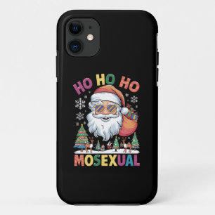 Case-Mate iPhone Case Ho Ho Homosexuel Noël Père Noël Gay pride de vacan