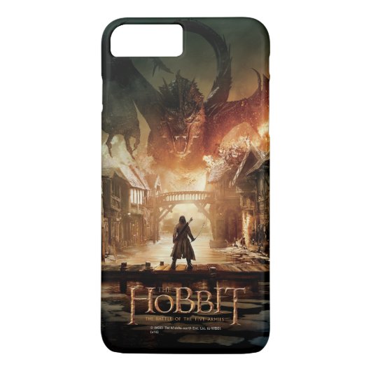 Coques Case-Mate iPhone Hobbit - Poster du film de Laketown (Dos)