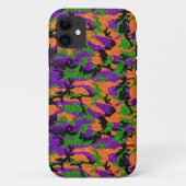 Coques Case-Mate iPhone HOC Monster Parties scintillant Halloween Edition  (Dos)