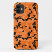 Coques Case-Mate iPhone HOC Orange Halloween Edition Camo (Dos)