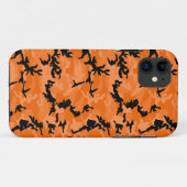 Coques Case-Mate iPhone HOC Orange Halloween Edition Camo (Dos (Horizontal))