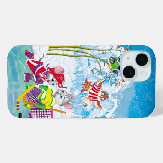 Coques Case-Mate iPhone hockey (Verso (horizontal))