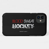 COQUES Case-Mate iPhone HOCKEY DE SUEUR DE SANG (Dos (Horizontal))