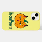 Coques Case-Mate iPhone Hocus pawcus citrouille d'Halloween chat roux magi (Verso (horizontal))