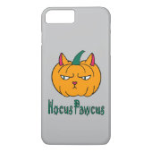 Coques Case-Mate iPhone Hocus pawcus Halloween citrouille ginger cat magie (Dos)