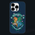 Coque Pour iPhone 14 Pro HOGWARTS™ Floral Crest<br><div class="desc">HARRY POTTER™ | Découvrez cette illustration florale de la crête HOGWARTS™ !</div>