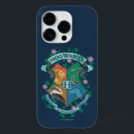 Coque Pour iPhone 14 Pro HOGWARTS™ Floral Crest<br><div class="desc">HARRY POTTER™ | Découvrez cette illustration florale de la crête HOGWARTS™ !</div>