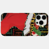 Coques Case-Mate iPhone HoHo ! Merry Christmas TOXITS et Happy New Year (Verso (horizontal))