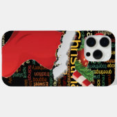 Coques Case-Mate iPhone HoHo ! Merry Christmas TOXITS et Happy New Year (Verso (horizontal))