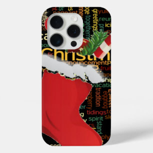 Coque iPhone 15 Pro HoHo ! Merry Christmas TOXITS et Happy New Year