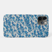 Coques Case-Mate iPhone Hokusai Grande vague Motif bleu marine (Dos (Horizontal))