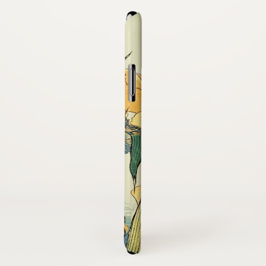 Coques Case-Mate iPhone Hokusai grasshopper et iris Japon (Dos/Droite)