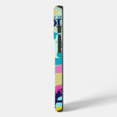 Coques Case-Mate iPhone Hola colorée Abstraite (Verso / Gauche)