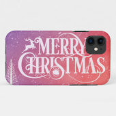 Coques Case-Mate iPhone Holiday Deer Landscape (Dos (Horizontal))