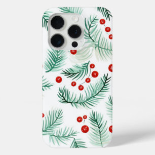 Coque iPhone 15 Pro Holly Berries