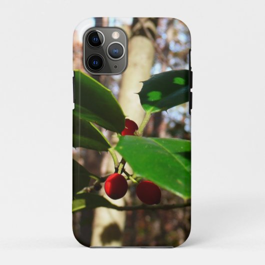 Coques Case-Mate iPhone Holly Leaves (Dos)