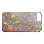 Coques Case-Mate iPhone Hologra bling de hippie de bokeh de pierre gemme (Dos (Horizontal))