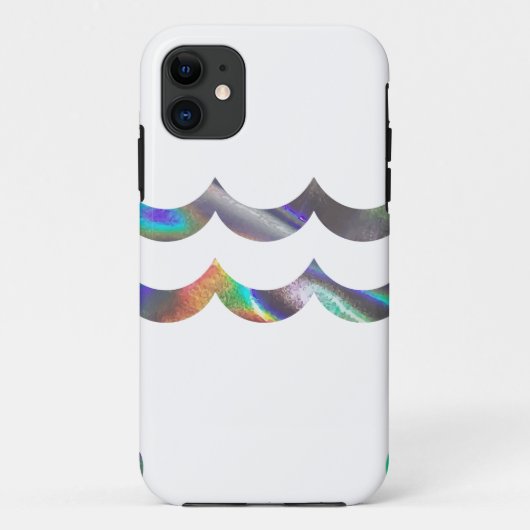 Coques Case-Mate iPhone hologramme Aquarius (Dos)