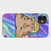 Coques Case-Mate iPhone hologramme décharge trump (Dos (Horizontal))