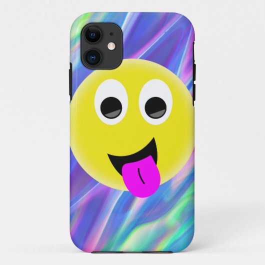 Coques Case-Mate iPhone hologramme émoji (Dos)