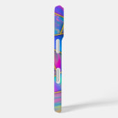 Coques Case-Mate iPhone Holographe élégant chic faux or (Verso / Droite)