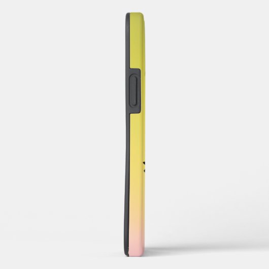 Coques Case-Mate iPhone Holographique Abstraite et marguerite noire (Verso / Droite)