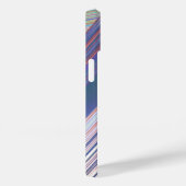 Coques Case-Mate iPhone Holographique mignonne fillette rayée (Verso / Droite)