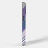Coques Case-Mate iPhone Holographique mignonne fillette rayée (Verso / Droite)