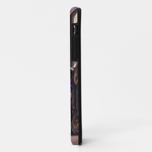 Coques Case-Mate iPhone HoloSpectra Futuriste Illusion Holographique Art (Dos/Gauche)