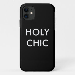 Coque iPhone 11 Holy Chic iPhone 5 Coque-Mate à peine là