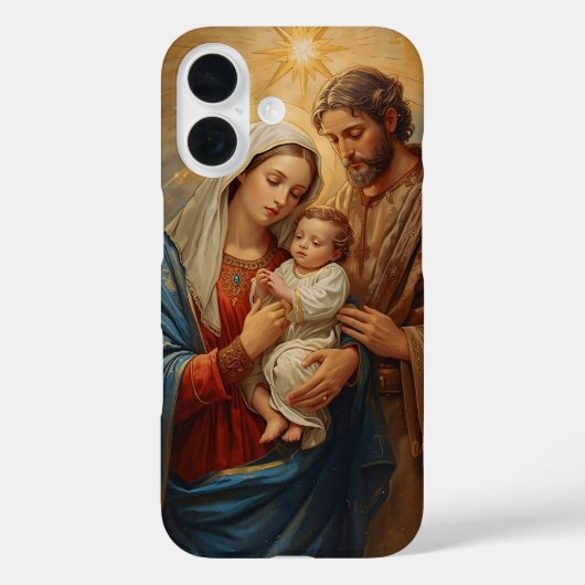 Coques Case-Mate iPhone Holy Family Christmas Phone Case For Faithful Holi (Verso)