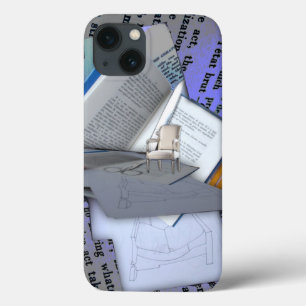 iPhone 13 Case Homage to Duchamp Dada Collage - iPhone 6 Case